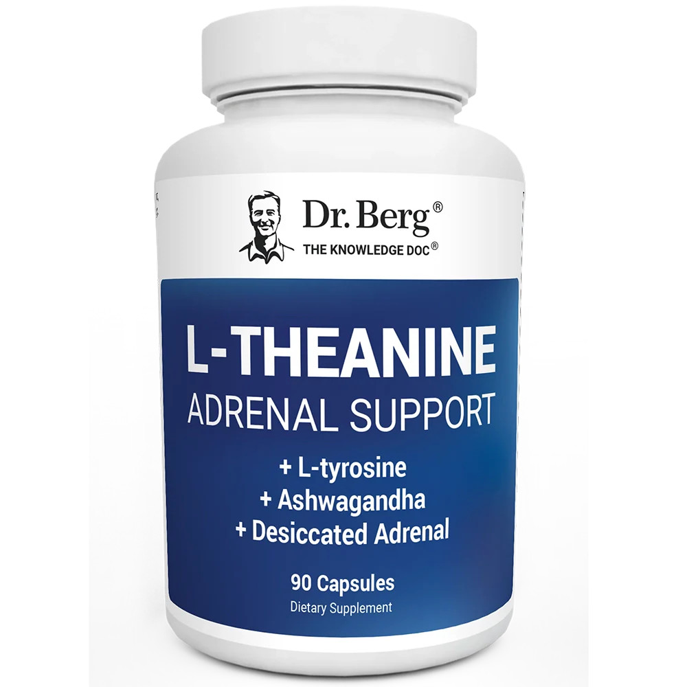 L-Theanine Adrenal Support | Dr Berg