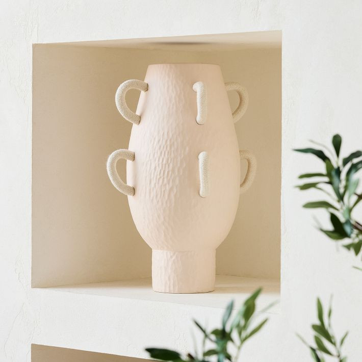 Diego Olivero Terracotta Chulucanas Rope Vases | West Elm (US)