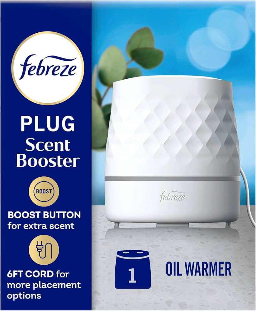 Febreze Plug Scent Booster Continuous Scent Device Oil Diffuser, Compatible with Febreze Air Fres... | Amazon (US)
