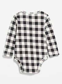 Unisex Long-Sleeve Printed Bodysuit for Baby | Old Navy (US)