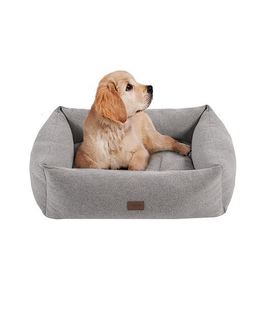 Martha Stewart Collection Charlie Small Memory Foam Pet Bed with Removable Cover & Reviews - Pet ... | Macys (US)