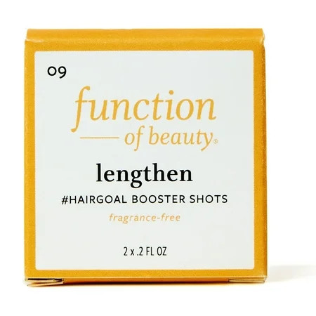 Function of Beauty Lengthen Hair Goal Booster 0.2 fl oz 2 Pack | Walmart (US)