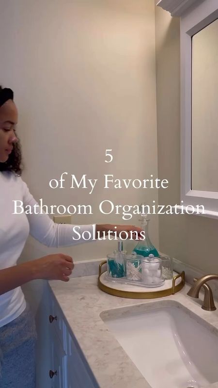 My favorite organization solutions for your bathroom!

#LTKhome