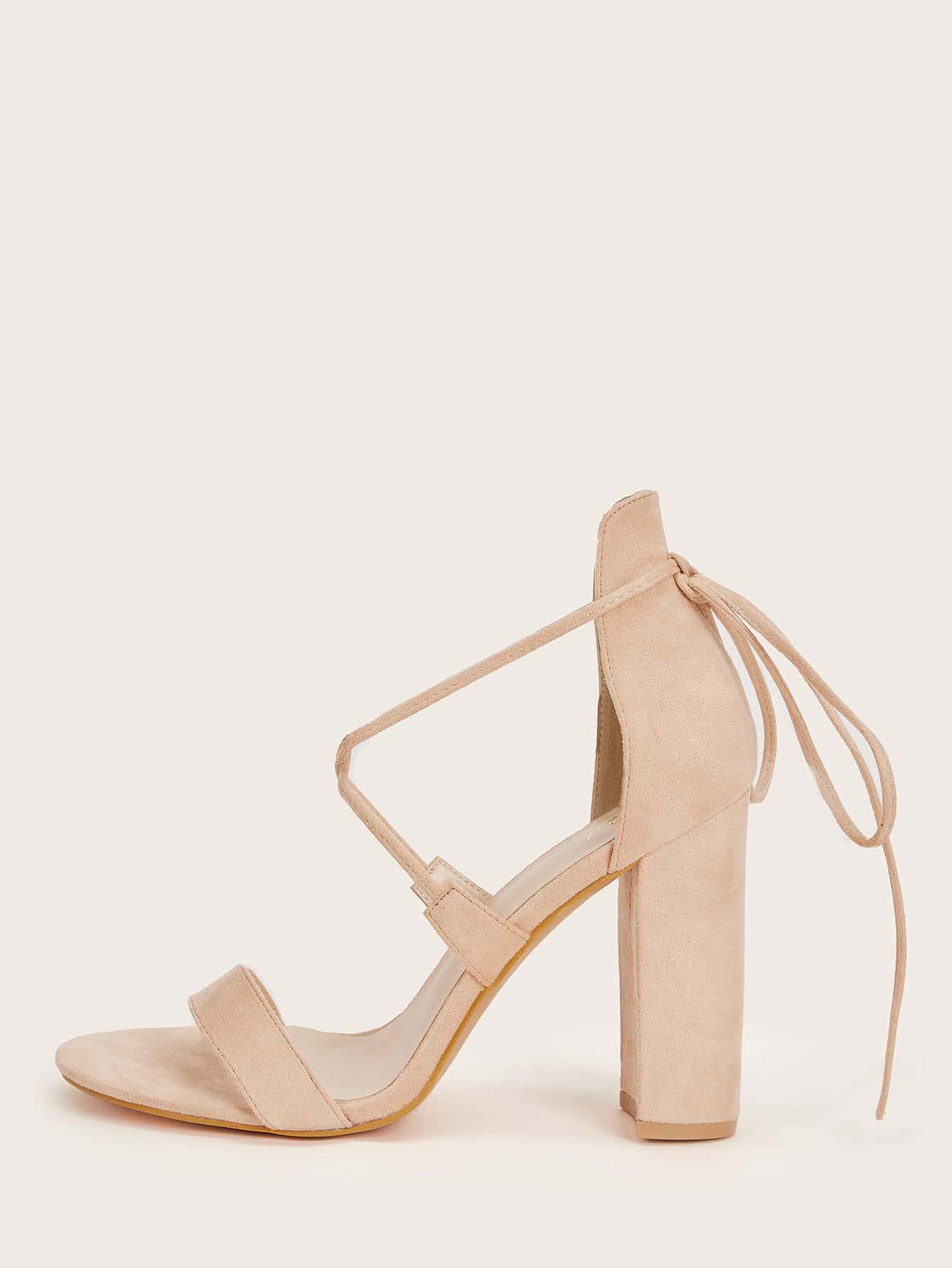Minimalist Chunky Heeled Gladiator Sandals | SHEIN