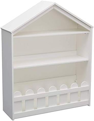Serta Happy Home Storage Bookcase - Ideal for Books, Decor, Homeschooling & More, Bianca White | Amazon (US)