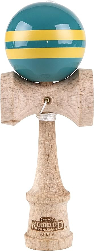 Duncan Toys Komodo Kendama, Lt. Blue w/ Yellow Stripe | Amazon (US)