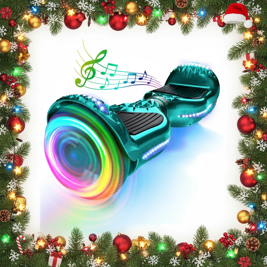 Mosta Electric Hoverboard with New Version Bluetooth Hover Board, Chrome and Design Color Self-Ba... | Walmart (US)