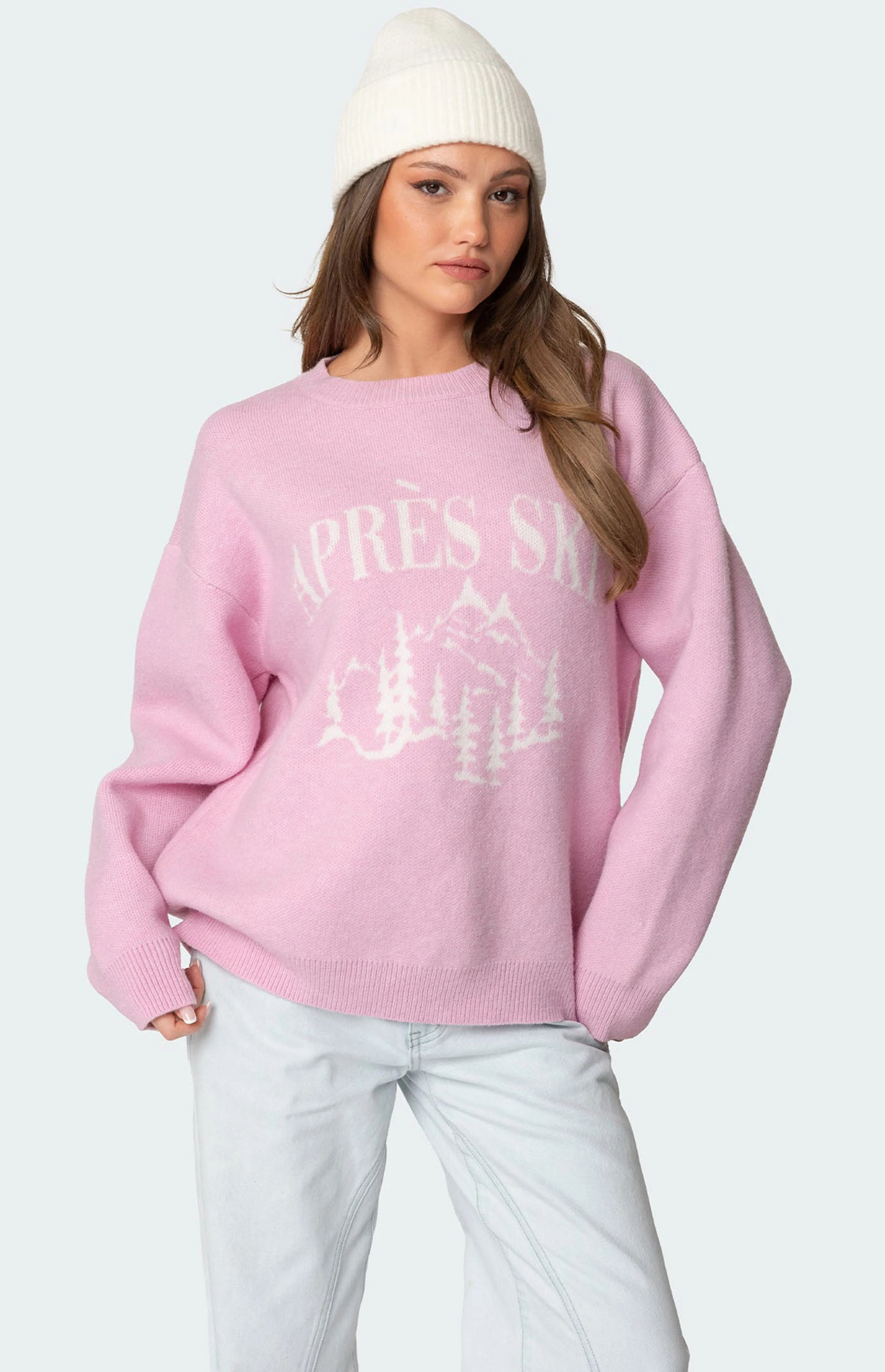 Edikted Apres Ski Oversized Sweater | PacSun