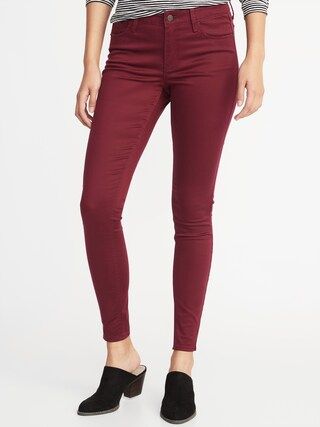 Mid-Rise Sateen Rockstar Jeans for Women | Old Navy US