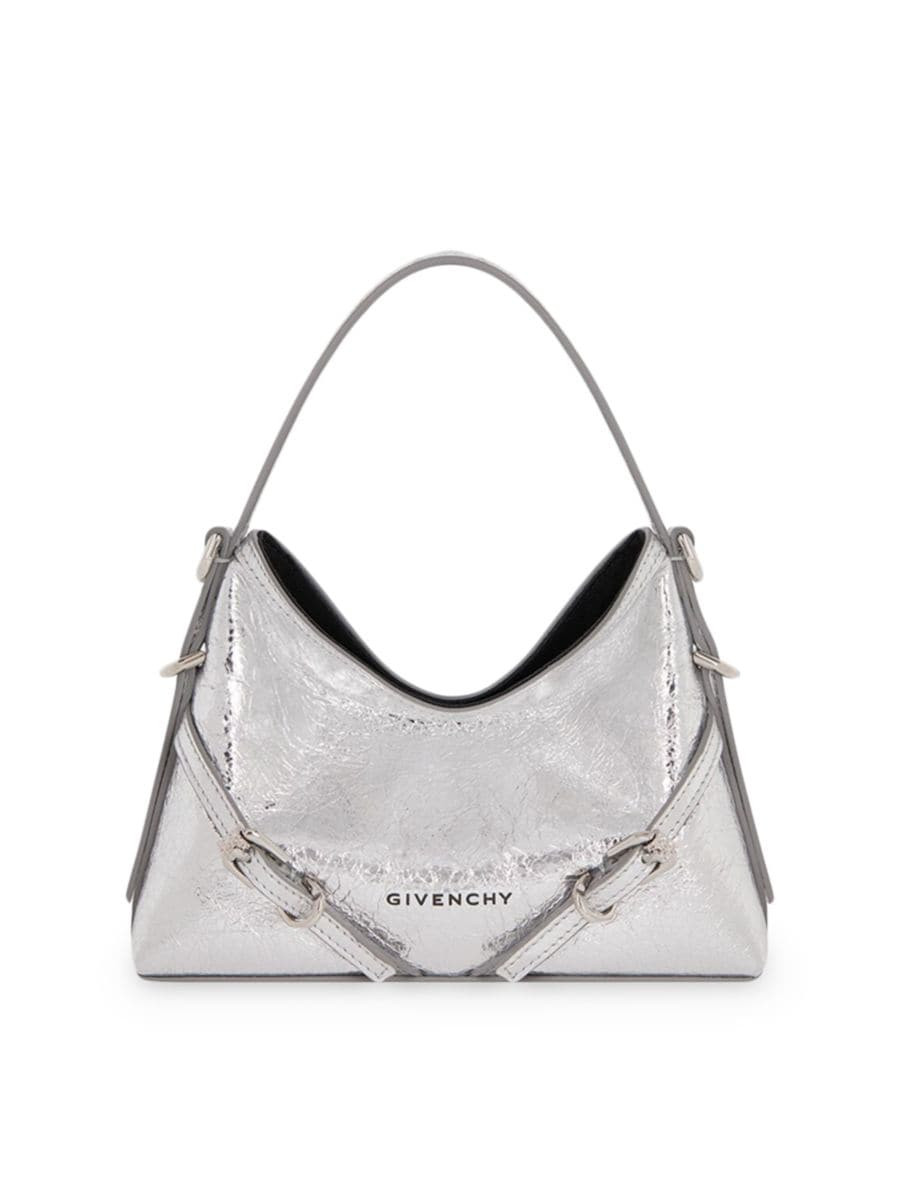 Nano Voyou Bag in Laminated Leather | Saks Fifth Avenue