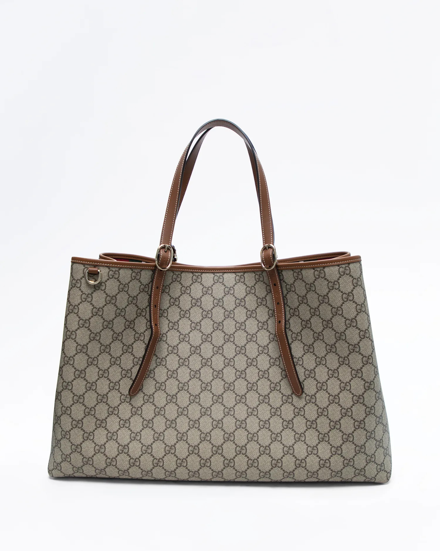 GG Supreme Emblem Large Tote Bag | Vivrelle