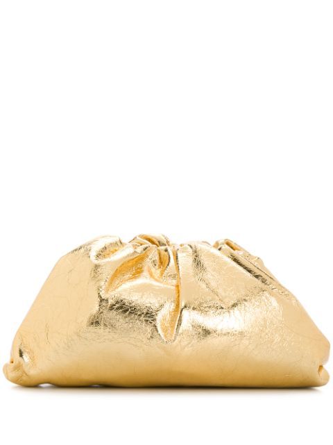 Bottega Venetacrinkled clutch bag | FarFetch Global