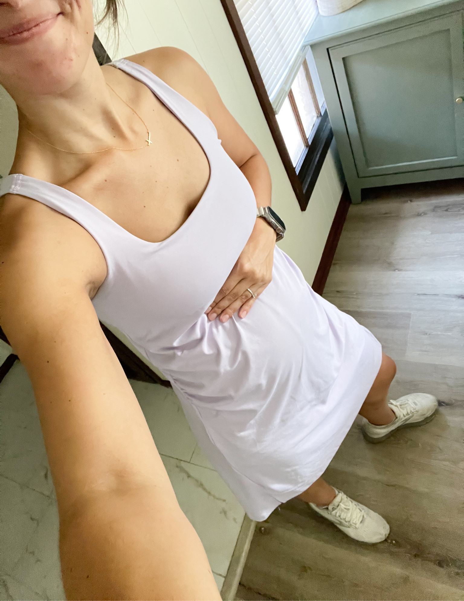 tennis dress, maternity, bump style, pregnancy style, activewear 

#LTKBump #LTKFindsUnder50 #LTKActive