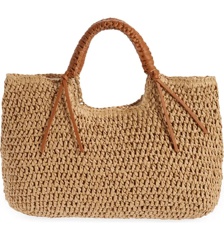 btb Los Angeles Pagie Woven Tote | Nordstrom | Nordstrom