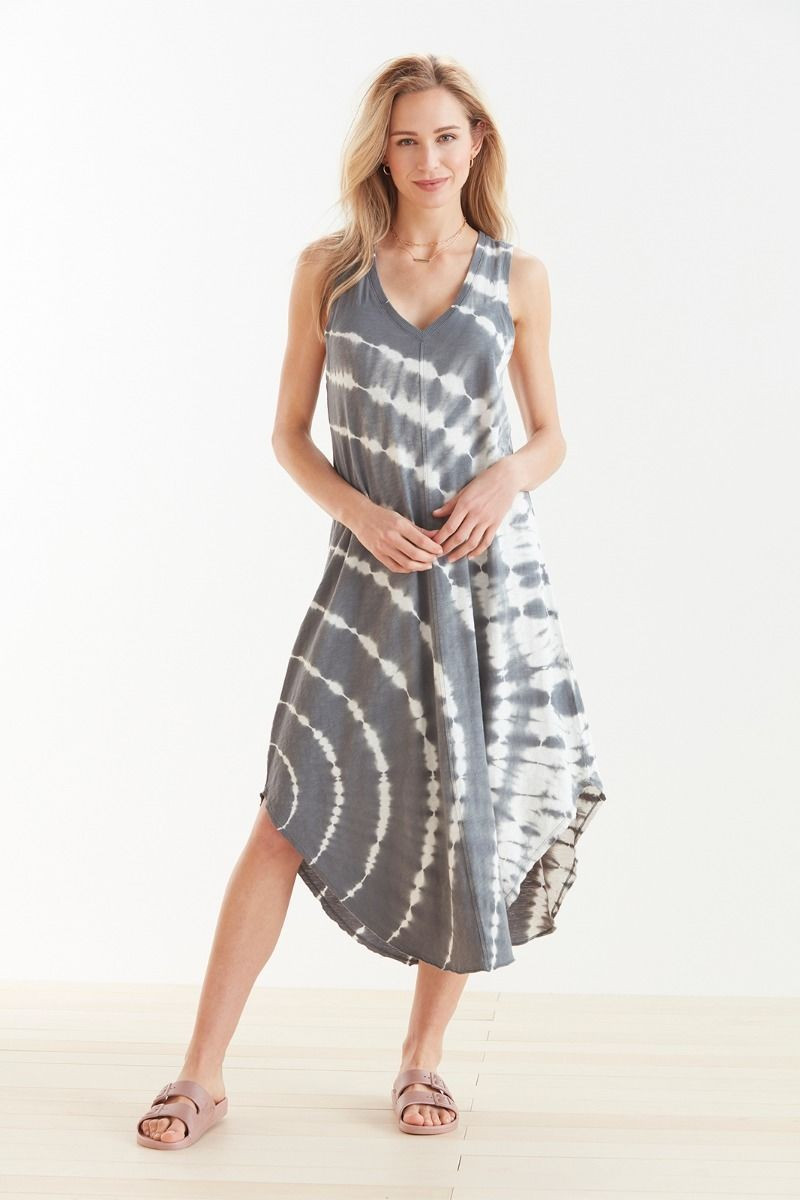 Reverie Spiral Tie Dye Dress | Evereve