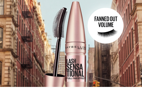 Maybelline Lash Sensational Washable Mascara, Lengthening and Volumizing for a Full Fan Effect, B... | Amazon (US)