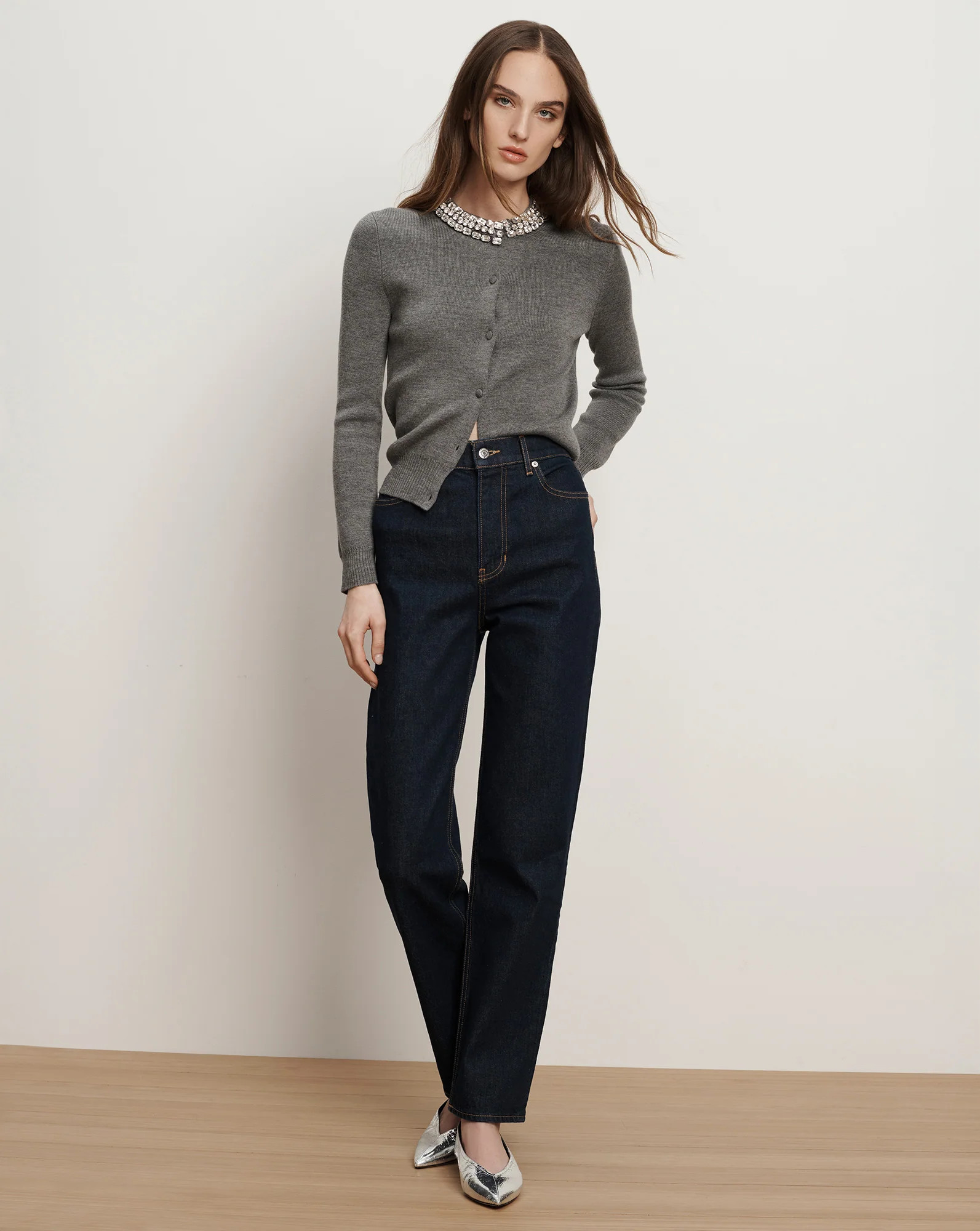 Leah Straight-Leg Jean | Veronica Beard