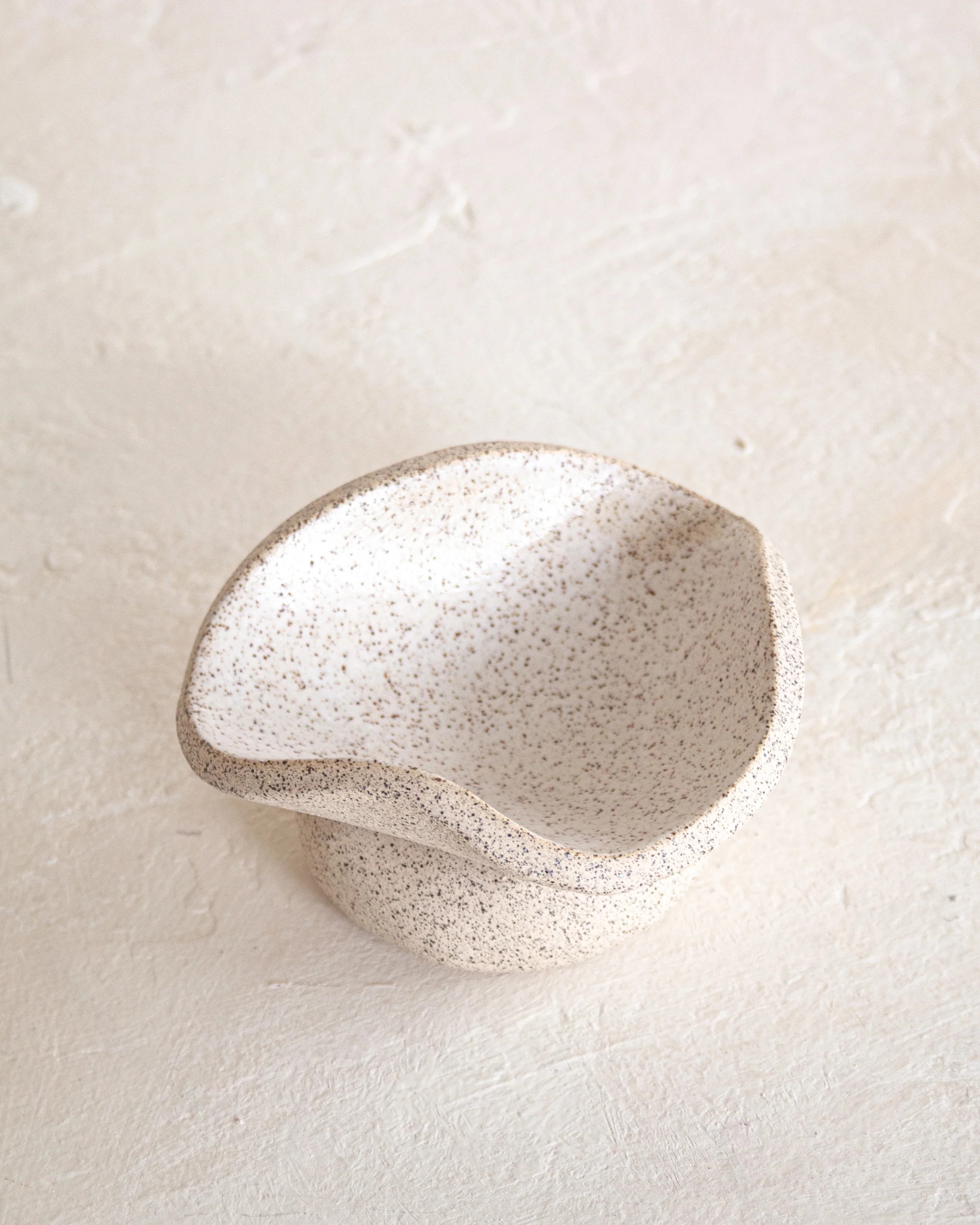 SIN Urch Salt Cellar - Speckled White | MINNA