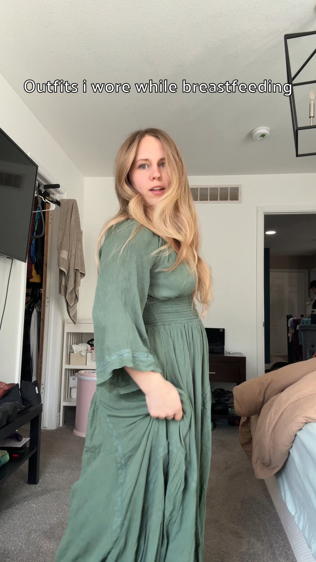 Recent outfits I’ve worn while breastfeeding! 

#LTKootd #LTKgrwm #LTKmomlife