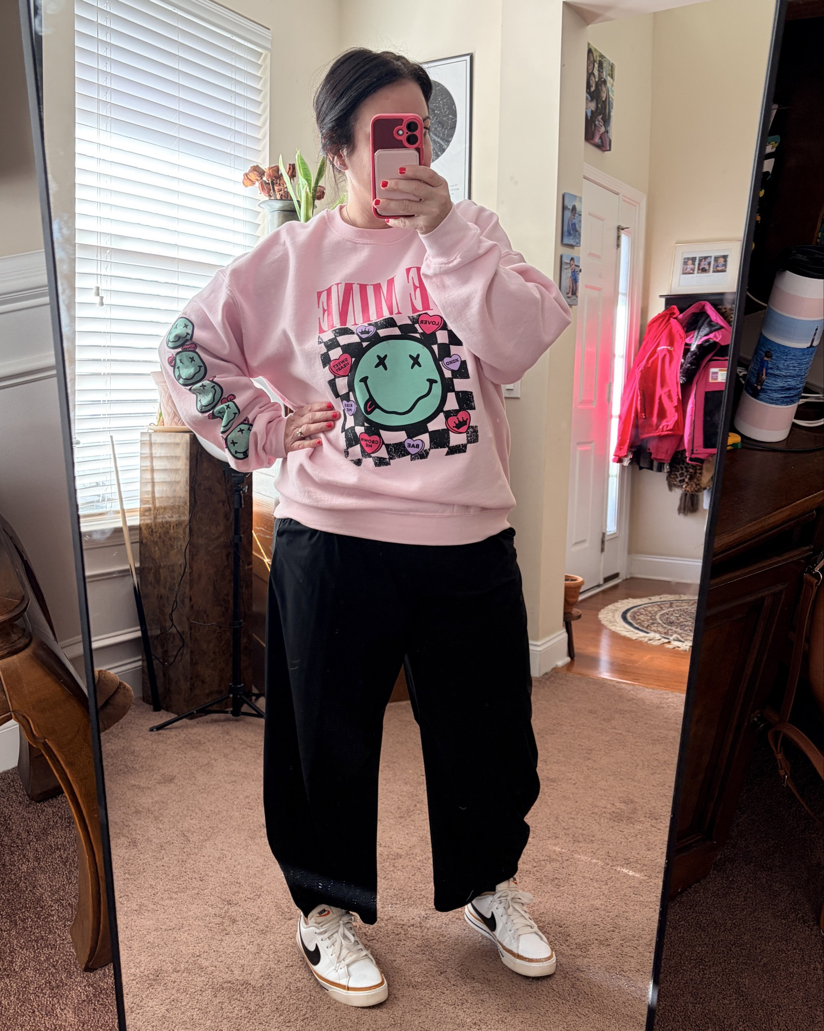 V-Day vibes 🩷🩷

#LTKootd #LTKOver40 #LTKMidsize