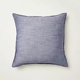 26"x26" Euro Square Throw Pillow Blue - Hearth & Hand\u2122 with Magnolia | Target