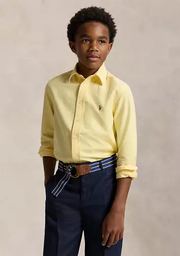 Boys 8-20 Cotton Oxford Shirt | Belk
