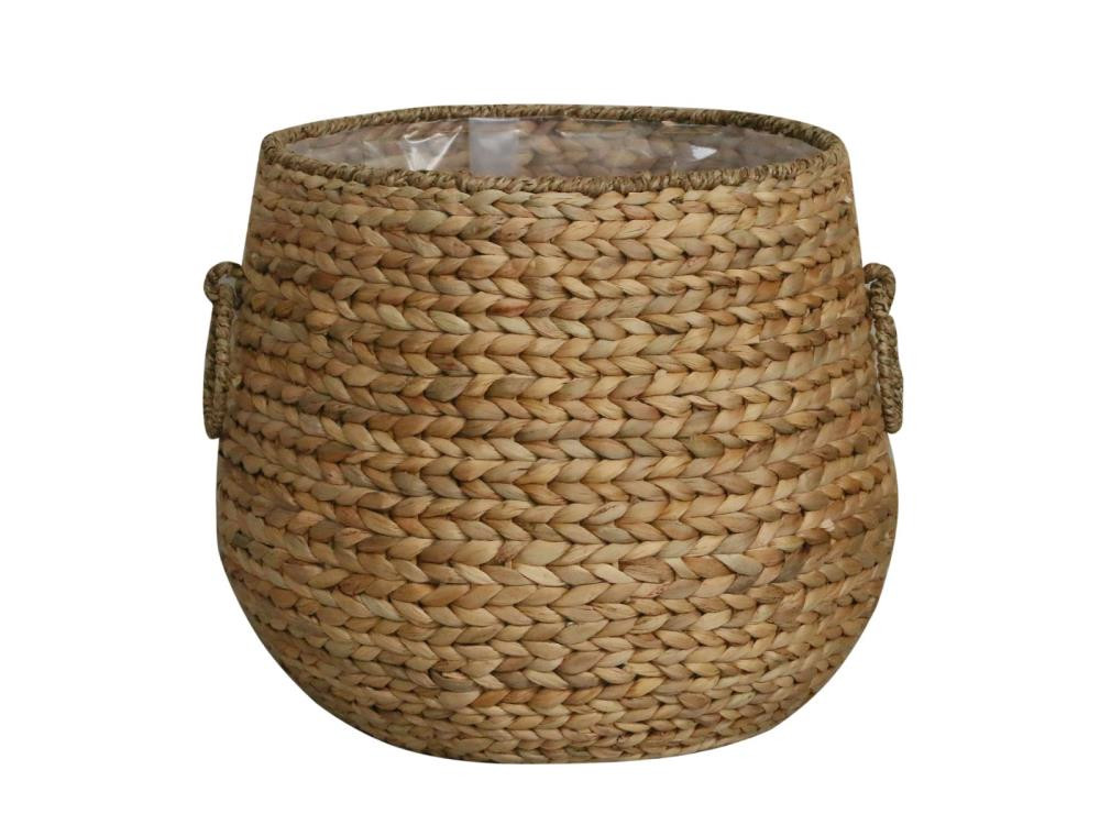 Origin 21 17.72-in x 15.75-in Natural Wicker Planter | Lowe's