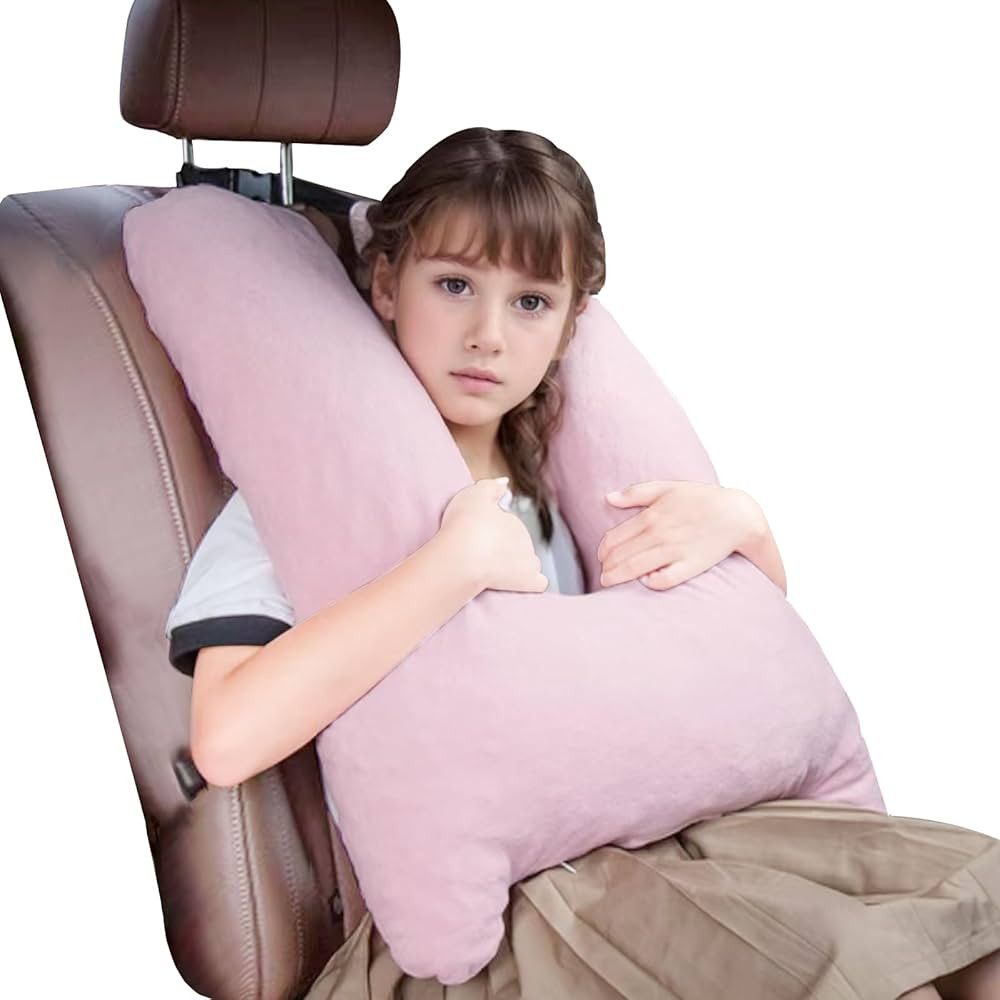 Car Pillow for Kids, Memory Foam Travel Pillow for Car and Adults, Kid Travel Pillows for Sleepin... | Amazon (US)