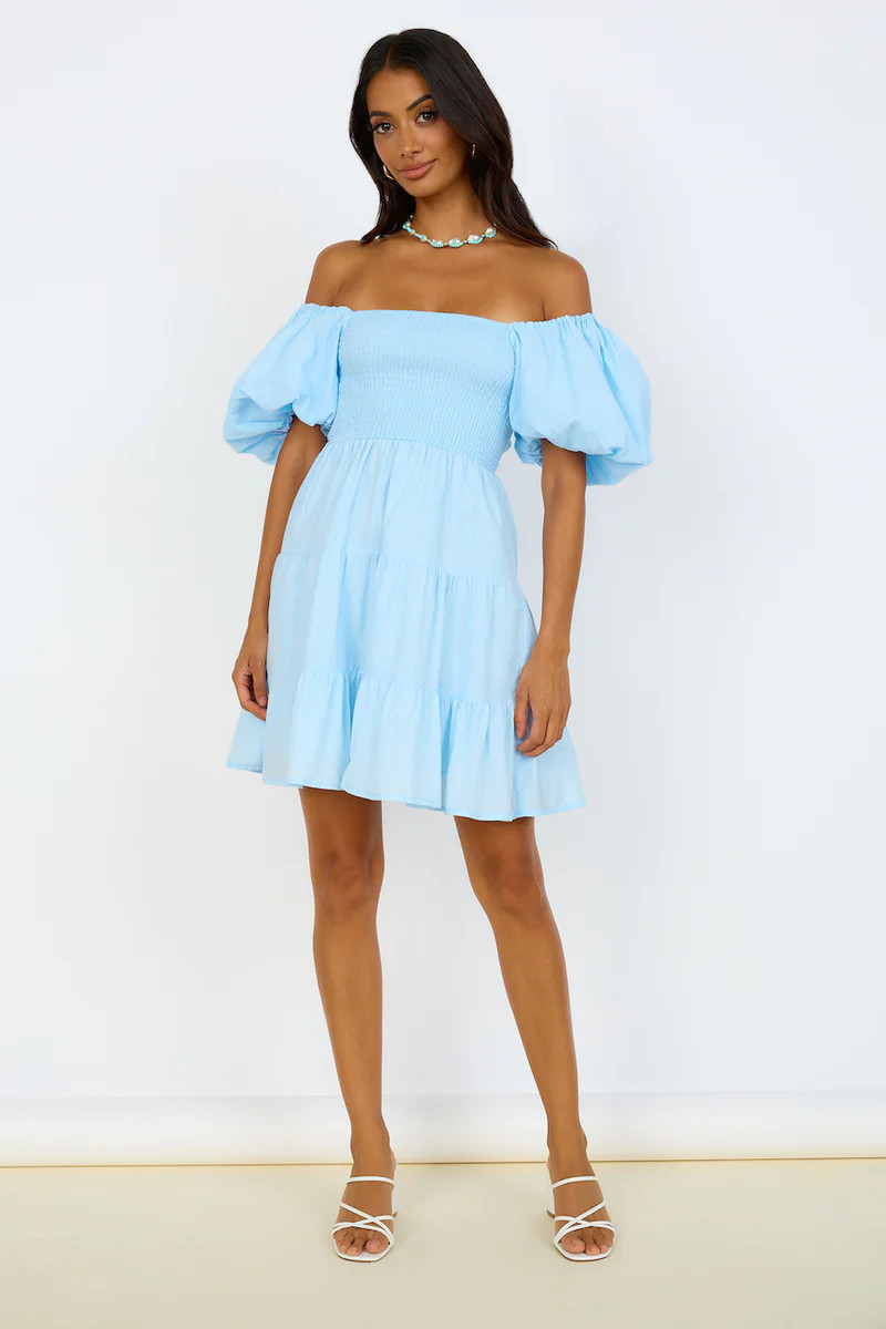 Dare To Dream Dress Light Blue | Fortunate One