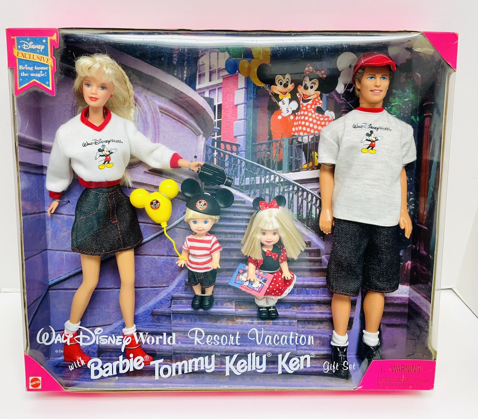 NEW Walt Disney World Resort Vacation Gift Set With Barbie Tommy Kelly Ken  74299202216 | eBay | eBay US