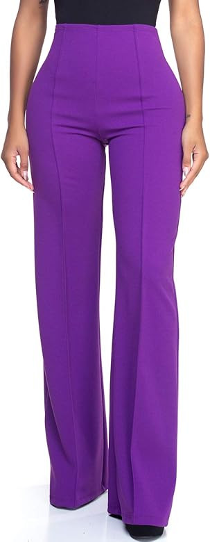 Cemi Ceri Women's High Waist Dress Pants | Amazon (US)