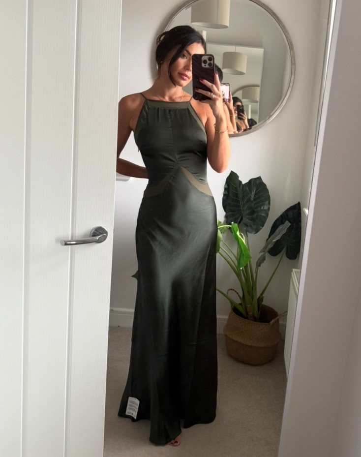 Satin maxi dress for autumn occasions #autumnwedding #autumnoccasion 

#LTKdresses #LTKautumn #LTKuk
