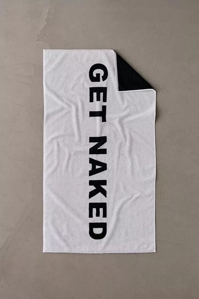Get Naked Bath Towel | Urban Outfitters (US and RoW)