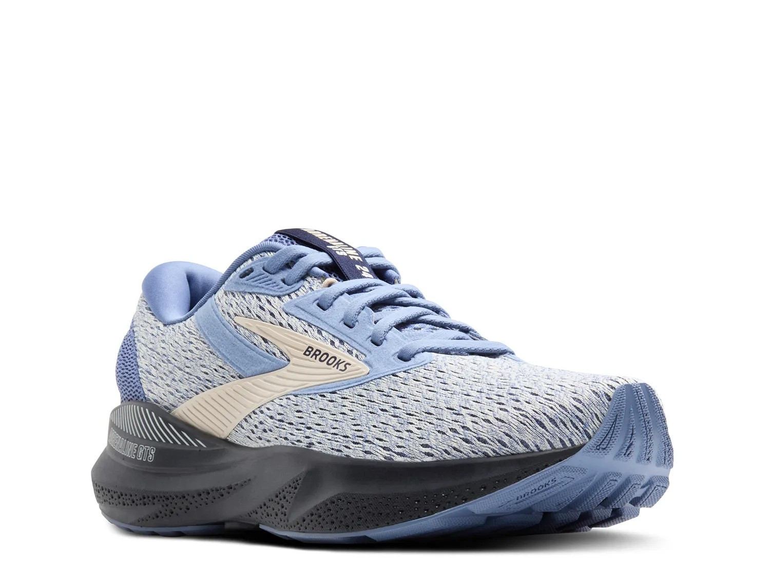 Brooks Adrenaline 24 Running Shoe | Women's | Light Blue/Beige | Size 8.5 | Sneakers | DSW