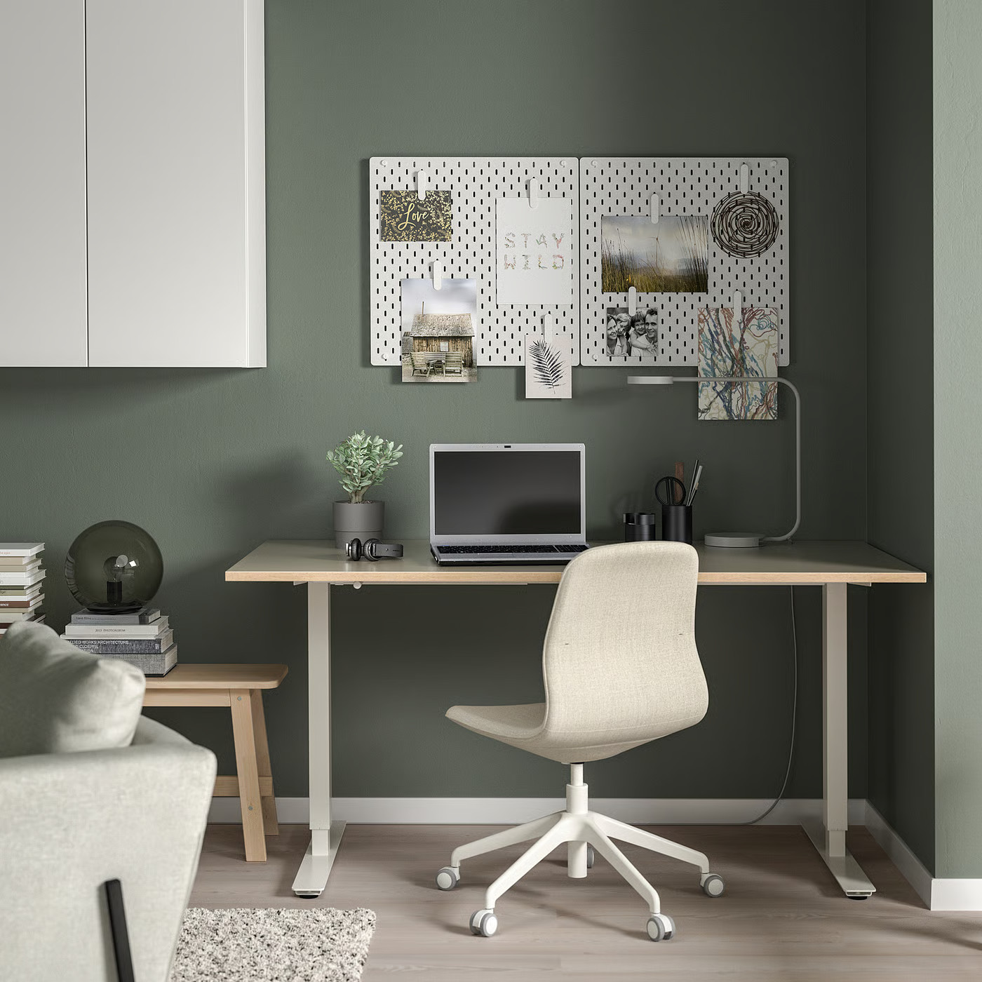 IKEA SKÅDIS clip, white, Width: ¾ | IKEA US