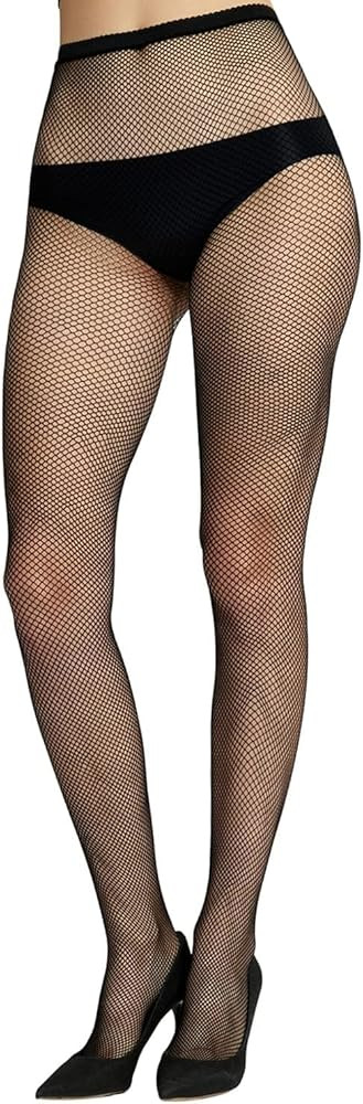 WEANMIX Fishnet Stockings Lace Patterned Tights High Waist Pantyhose Fishnets for Women | Amazon (US)