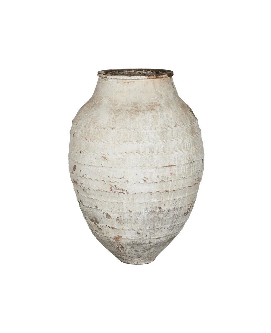 Olive Ateliers Antique Turkish Olive Jar - Pots, Pottery, and Planters | Olive Ateliers