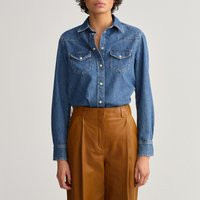 Denim Long Sleeve Shirt | La Redoute (UK)