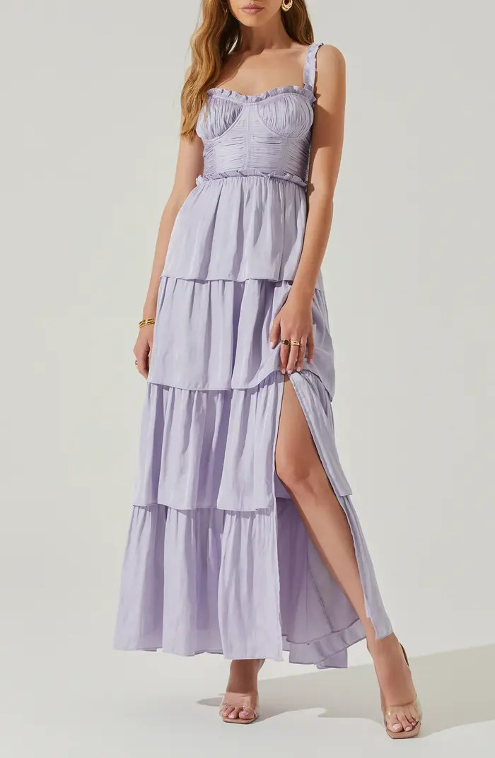 ASTR the Label Tempany Tiered Corset Maxi Dress | Nordstromrack | Nordstrom Rack