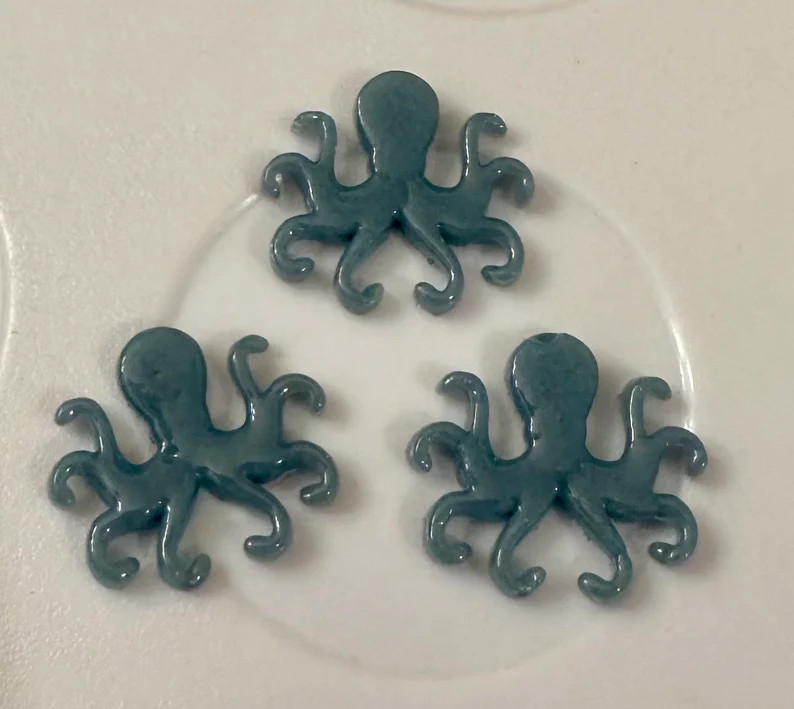 COE 90-96 Octopus 5/8 X 5/8 Bag of 6 - Etsy | Etsy (US)
