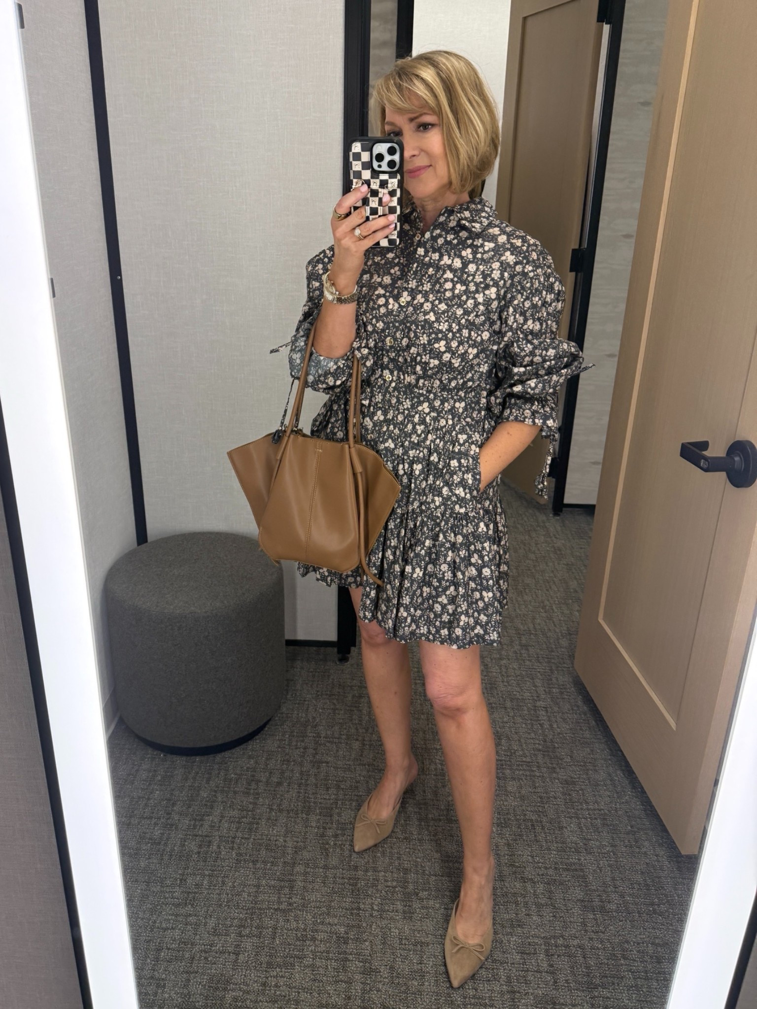 Gorgeous and fun dress fits
true to size!

#LTKSeasonal #LTKWorkwear