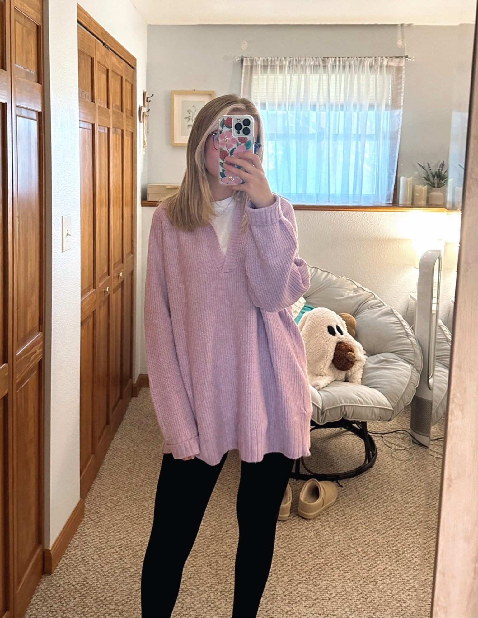 Oversized collar sweater 
American Eagle 

#LTKSeasonal #LTKFind #LTKBacktoSchool