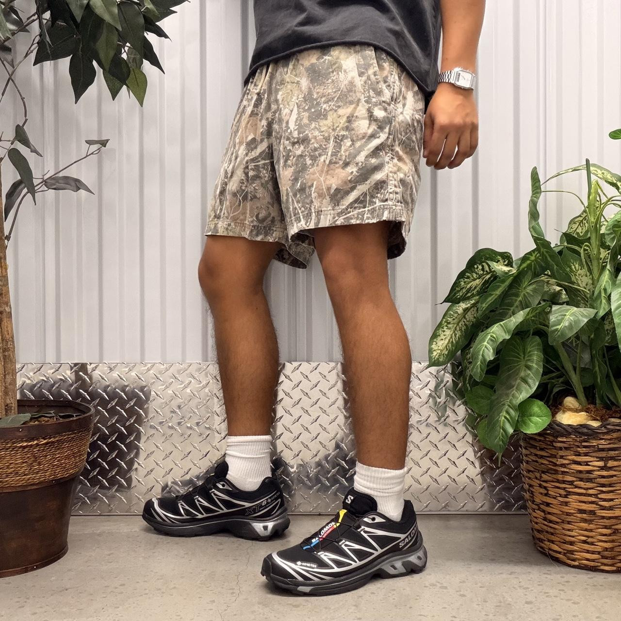 abercrombie and fitch real tree camo 5 inch shorts w... | Depop US