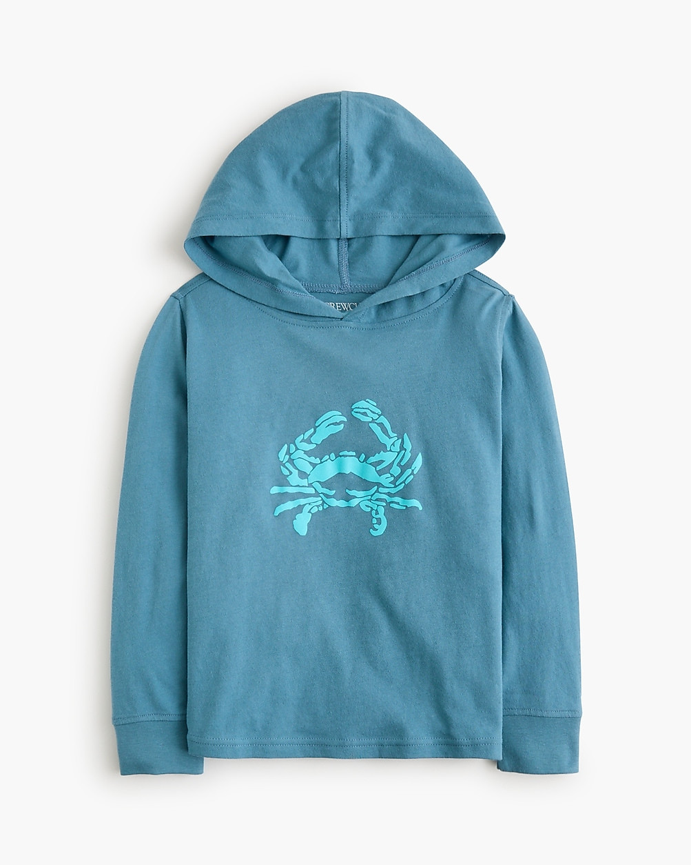 Boys' crab graphic jersey hooded tee | J.Crew Factory