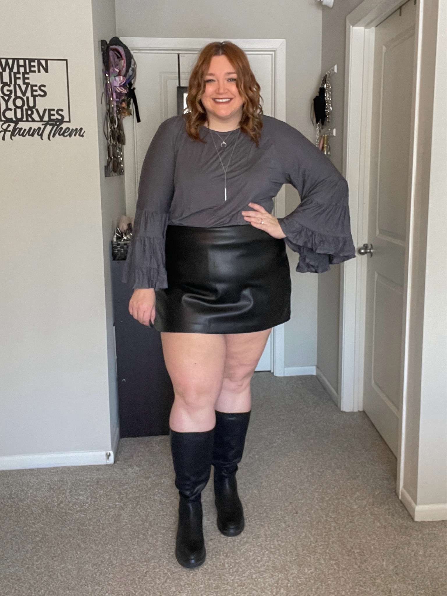 Whimsigoth alternative outfit for a pear shaped size 16/18. LOVE these bell sleeves.

#LTKStyleTip #LTKMidsize #LTKPlusSize