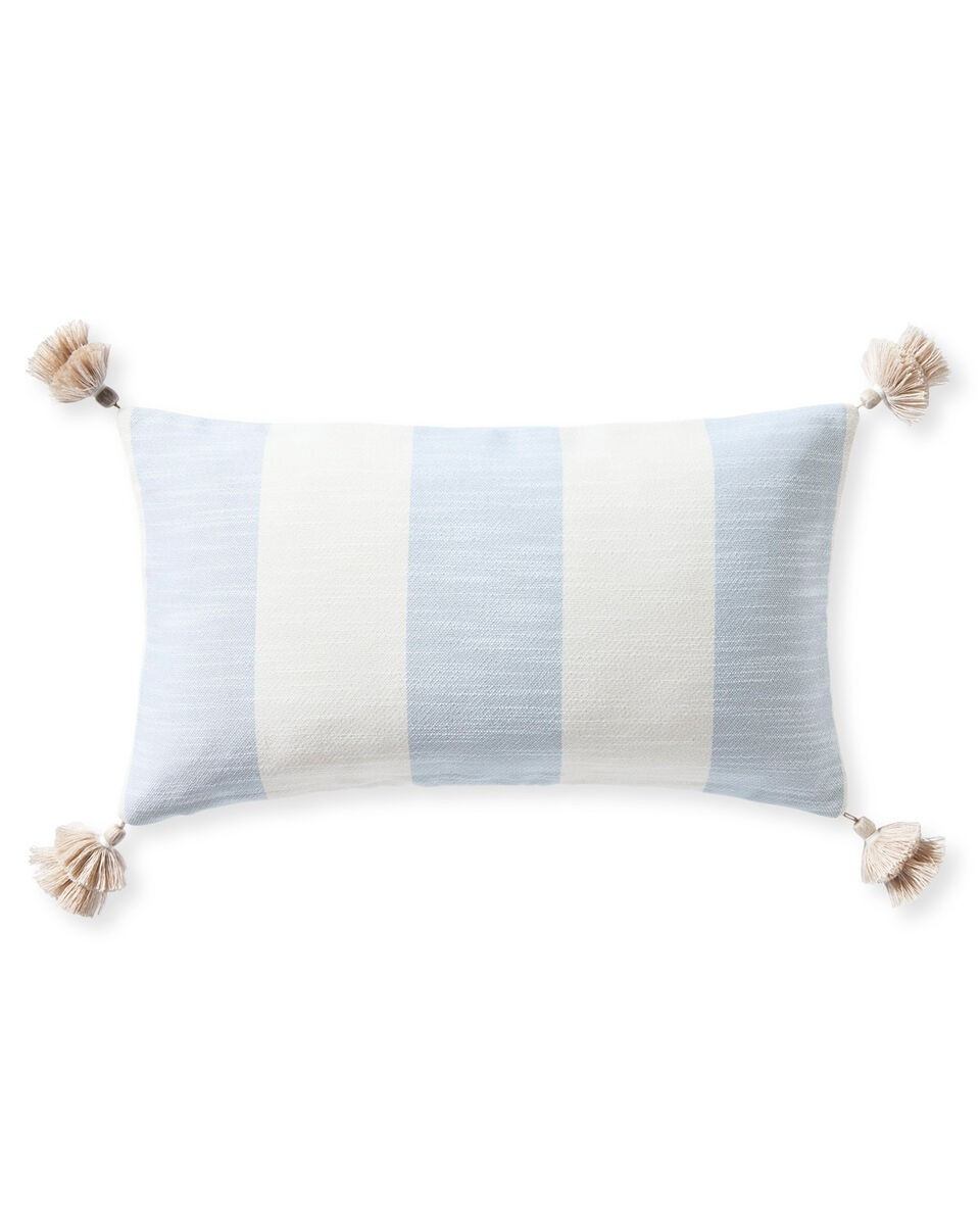 Beach Stripe Pillow Cover | Serena and Lily