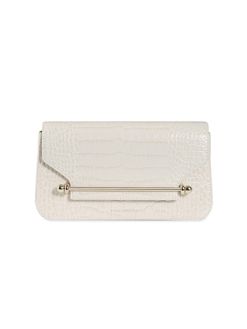 Strathberry East/West Leather Clutch | Saks Fifth Avenue