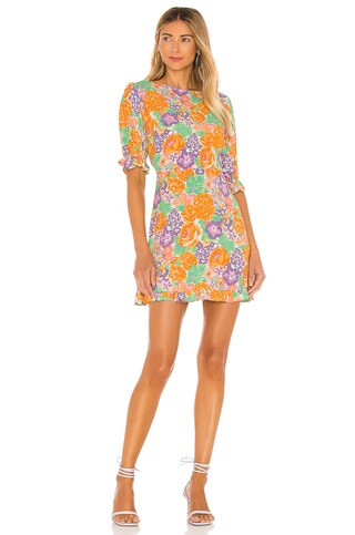 I am in love with the print on this dress. It's a little short but otherwise tts. Size small fits... | Revolve Clothing (Global)