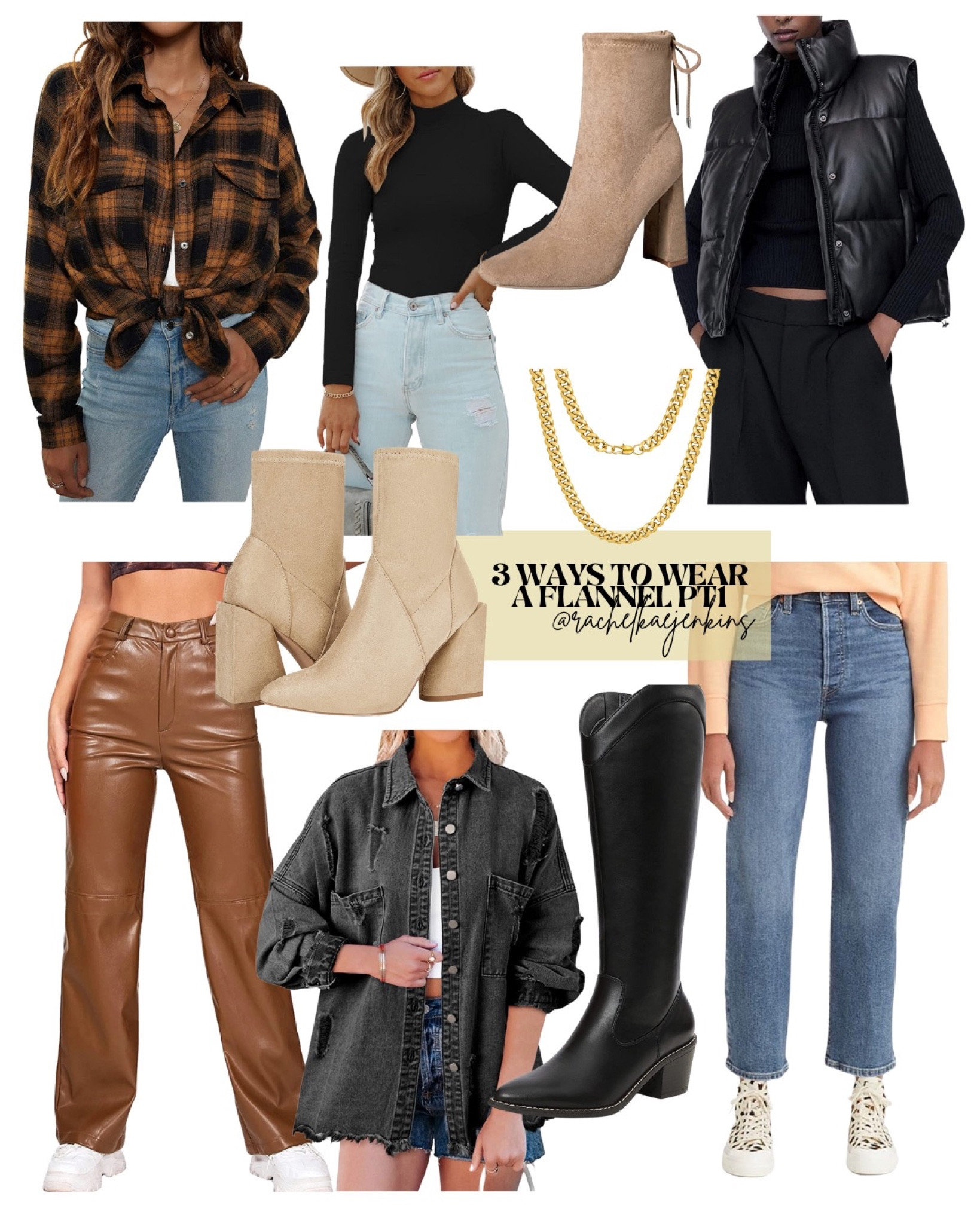 All of the items from my “three ways to style a flannel” video! 

#LTKHoliday #LTKGiftGuide #LTKSeasonal