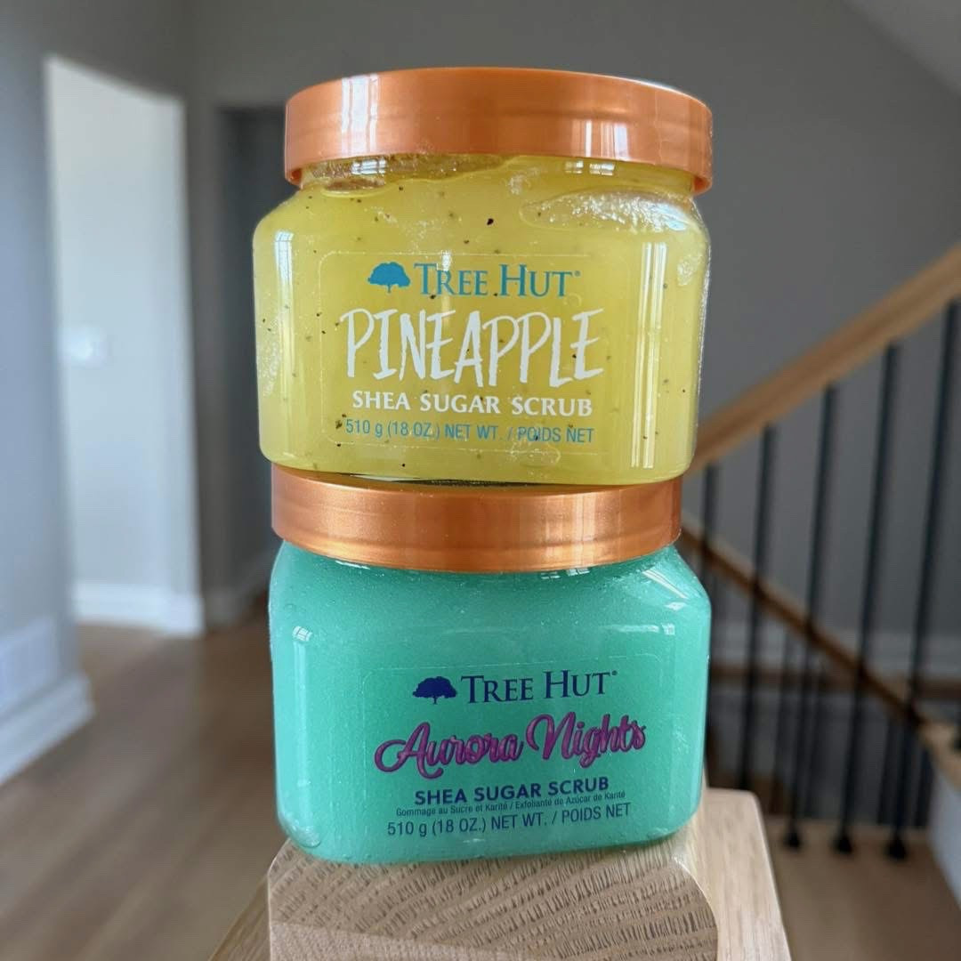 Tree hut shea sugar scrub 

Pineapple scent  aurora nights scent  skincare  body care 

#LTKselfcare #LTKBeauty #LTKgrwm